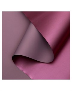 Плёнка матовая двухсторонняя Цветной блеск розовая пудра 0 58 х 10 м Nnb