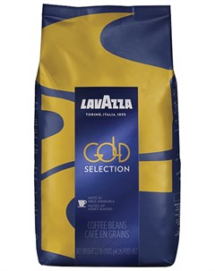 Кофе в зернах Gold Selection 1000 г вакуумная упаковка 4320 Lavazza