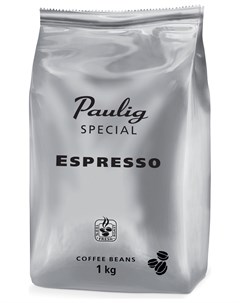 Кофе в зернах Паулиг Special Espresso натуральный 1000 г вакуумная упаковка 16545 Paulig