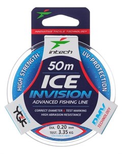 Леска Invision Ice Line 0 20 50 м Intech