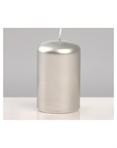 Свеча цилиндр лакированная 5 8 см Poland trend decor candle