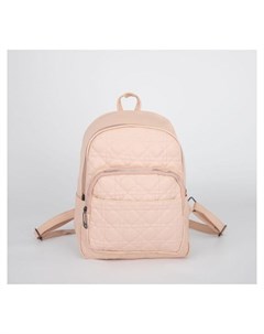 Рюкзак отдел на молнии 2 наружных кармана цвет розовый Nnb