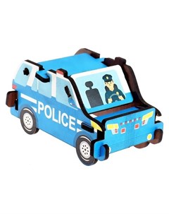 3D пазл конструктор Полицейская машина Aba iba