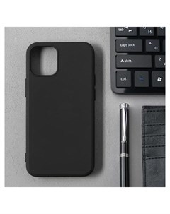 Чехол Activ Full Original Design для Apple Iphone 12 Mini силиконовый чёрный Кнр