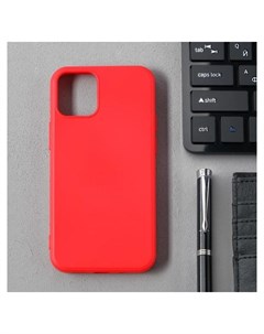 Чехол Activ Full Original Design для Apple Iphone 12 Mini силиконовый красный Кнр