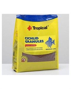 Корм для цихлид Cichlid Granules в виде меденно тонущих гранул 1 кг Tropical