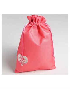 Мешок подарочный Фламинго 20 30 см Дарите счастье
