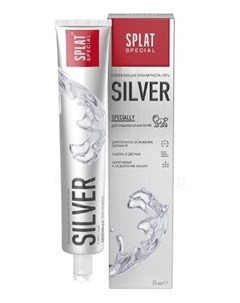 Зубная паста Special Silver Splat