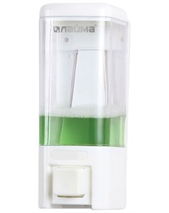 Диспенсер для жидкого мыла наливной 0 48 л Abs пластик белый Лайма