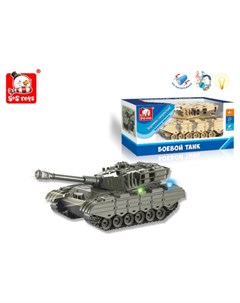 Боевой танк со светом и звуком S+s toys