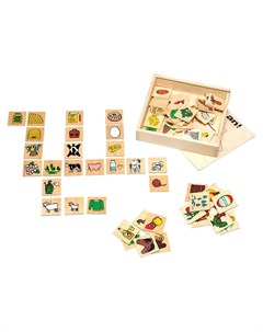 Игра детская деревянная Составь цепочку Lam toys