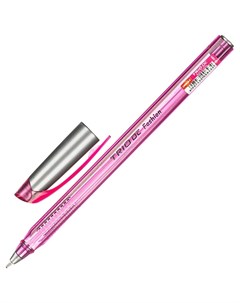Ручка шариковая Trio DC Fashion 1мм розов масл треуг неавтомат Unimax
