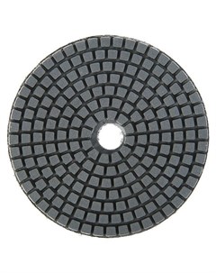 Алмазный гибкий шлифовальный круг для мокрой шлифовки 100 мм Buff черный Tundra