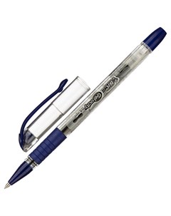 Ручка гелевая Gelocity Stic резин манжет синяя Bic