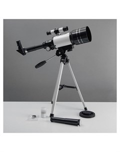 Телескоп настольный 150 кратного увеличения бело черный корпус Nnb
