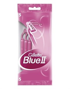Одноразовый станок для бритья Blue II 5 шт Gillette