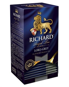 Чай Lord Grey чёрн аромат 25x2 сашет Richard