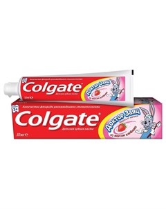 Зубная паста Доктор заяц со вкусом клубники Colgate