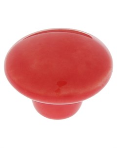 Ручка кнопка Ceramics 002 керамическая красная Nnb