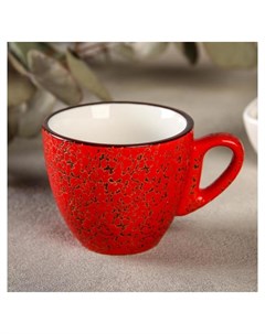 Кофейная чашка Splash 110 мл цвет красный Wilmax