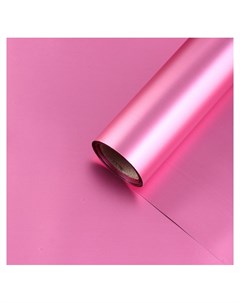 Пленка для цветов Металл розовый 58 см х 5 м Nnb