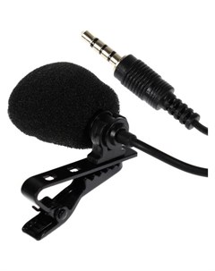 Микрофон на прищепке G 101 100 16000 Гц 32 дБ 2 2 ком Jack 3 5 мм 1 5 м черный Nnb