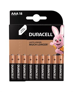Батарейки AAA LR03 24А алкалиновые Basic Duracell