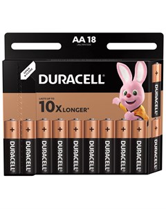 Батарейки AA LR06 15А алкалиновые Basic Duracell