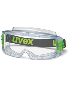 Очки защитные закрытые Ультравижн прозрачные ацетатная линза защита от запотевания Uvex