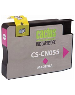 Картридж струйный CS CN055 для HP OfficeJet 6100 6600 6700 пурпурный Cactus