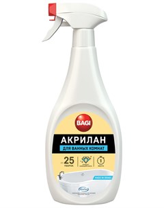Чистящее средство для ванных комнат Акрилан Баги