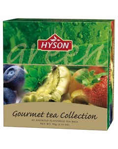 Чай зел Gurmet Tea Collection 60 пак X 1 5гр уп Hyson