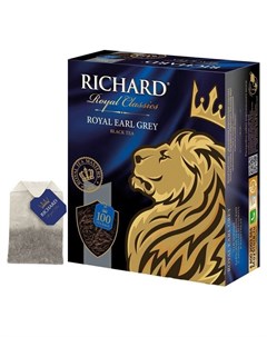 Чай Royal Earl Grey черный 100 пак 13944 Richard