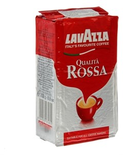 Кофе Rossa молотый в у 250 гр Lavazza