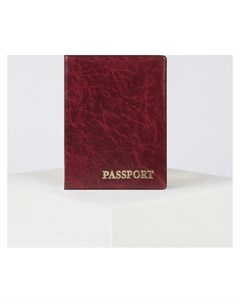Обложка для паспорта цвет красный Nnb