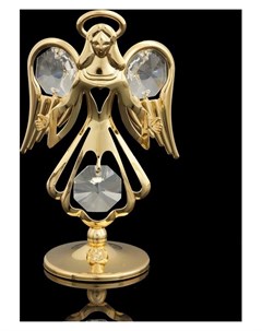 Сувенир с кристаллами Сваровски Ангел 7 5 см Swarovski elements