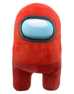 Плюшевая игрушка Among Us супер мягкая 40 см цвет красный Yume