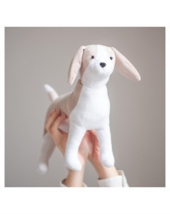Мягкая игрушка Плюшевая собачка чаффи набор для шитья 18 5 22 8 2 5 см Арт узор