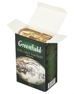 Чай черный Earl Grey Fantazy листовой 100г 0426 14 Greenfield