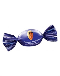 Конфеты миндаль иванович в шоколадной глазури 500г ос704 Озерский сувенир