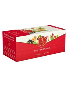 Чай фруктовая симфония фруктовый премиум пакетирован 25пак уп Julius meinl