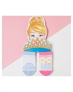 Набор Princess принцессы повязка носки 2 пары р 10 12 см Disney