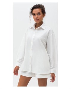 Пижама женская Сорочка шорты Home Collection цвет белый р р 50 Minaku