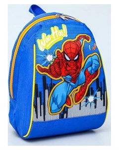 Рюкзак Человек паук 20 13 26 отд на молнии синий Marvel comics
