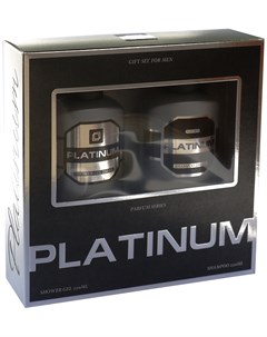Подарочный набор для мужчин Шампунь гель для душа Platinum Фестива