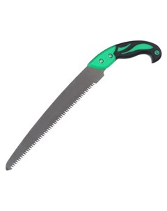 Ножовка садовая 400 мм пластиковая ручка зелёная Nnb