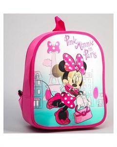 Рюкзак с голографической стенкой Pink Minnie In Paris минни маус Disney