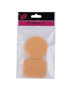 Спонж для макияжа круглый квадратный FP003 Farres