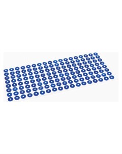 Аппликатор кузнецова 144 колючки цвет синий спанбонд 260 х 560 мм Элтиз