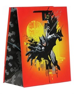 Пакет подарочный Batman 180х223х100 мм цвет оранжевый Nd play